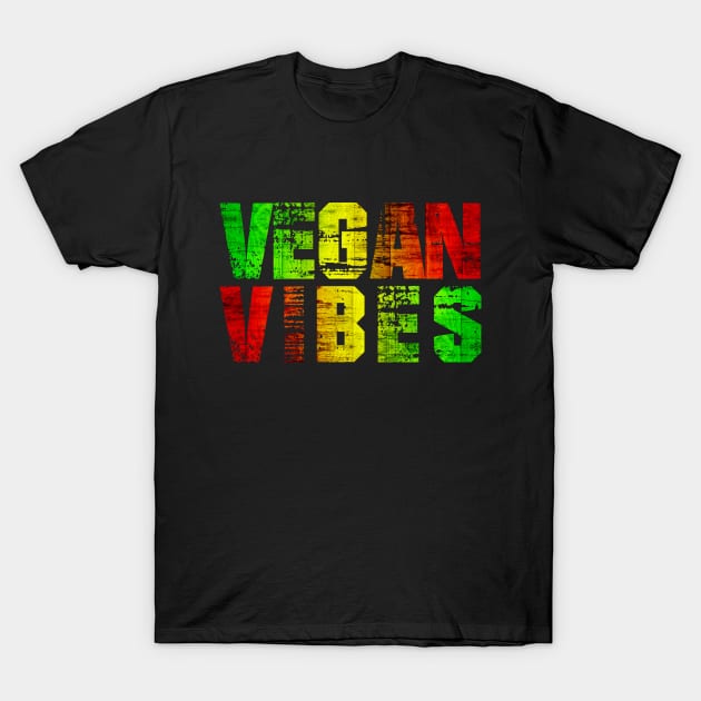 Irie Vegan Vibes T-Shirt by KindWanderer